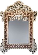 Vintage Mother-of-pearl inlay mirror