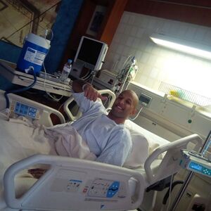 Atto Hamdy in hospital.JPG